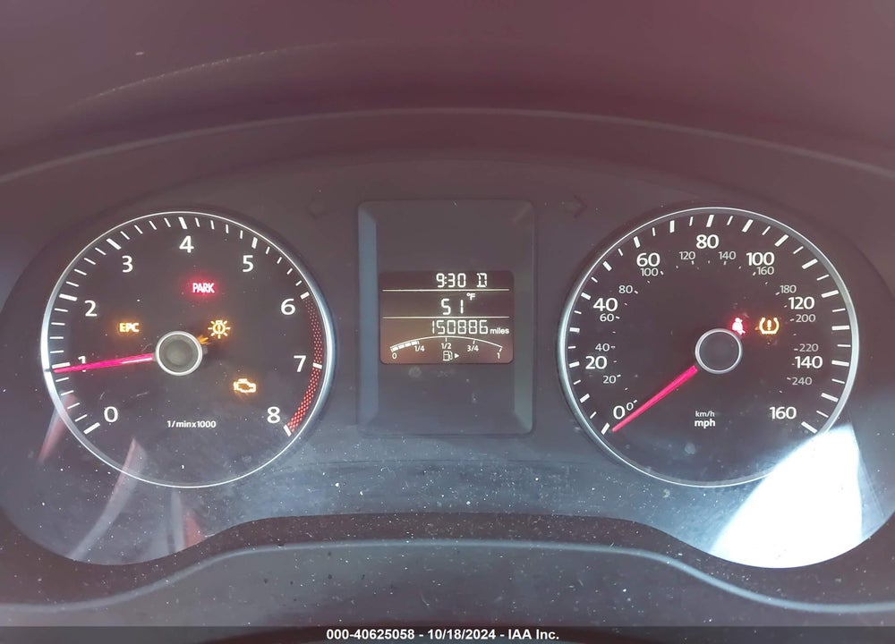 2013 VOLKSWAGEN JETTA 2.5L SE VIN: 3VWDP7AJ4DM369246