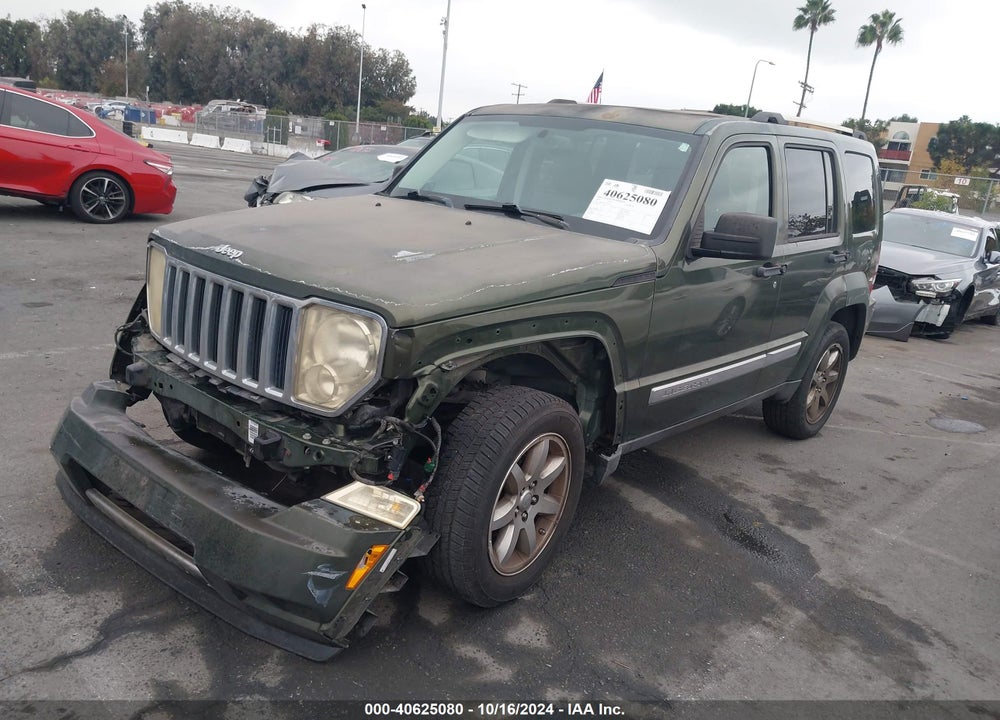 2008 JEEP LIBERTY LIMITED EDITION VIN: 1J8GP58K18W282261