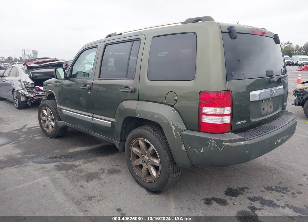2008 JEEP LIBERTY LIMITED EDITION VIN: 1J8GP58K18W282261