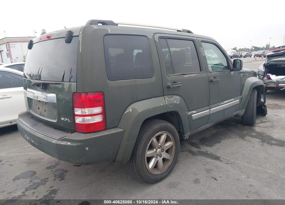 2008 JEEP LIBERTY LIMITED EDITION VIN: 1J8GP58K18W282261