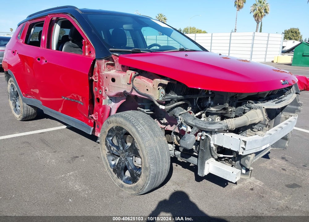 2019 JEEP COMPASS ALTITUDE FWD VIN: 3C4NJCBB3KT646464