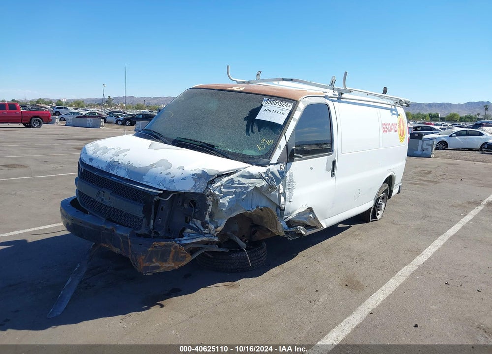 2006 CHEVROLET EXPRESS WORK VAN VIN: 1GCGG25V261150088