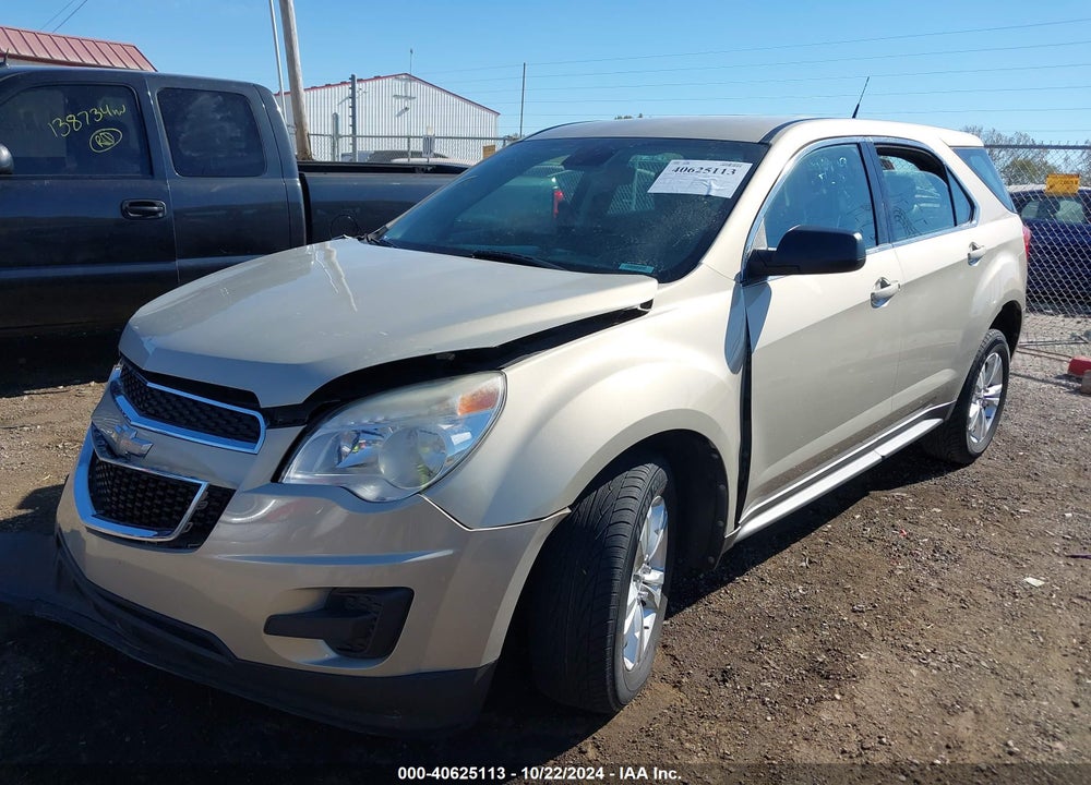 2012 CHEVROLET EQUINOX LS VIN: 2GNALBEK5C1178679