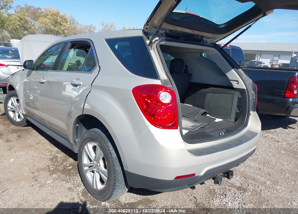 2012 CHEVROLET EQUINOX LS VIN: 2GNALBEK5C1178679