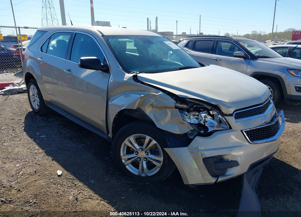 2012 CHEVROLET EQUINOX LS VIN: 2GNALBEK5C1178679