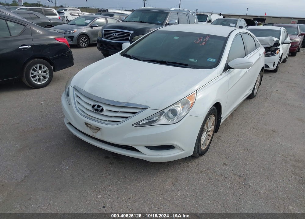 2013 HYUNDAI SONATA GLS VIN: 5NPEB4ACXDH676609