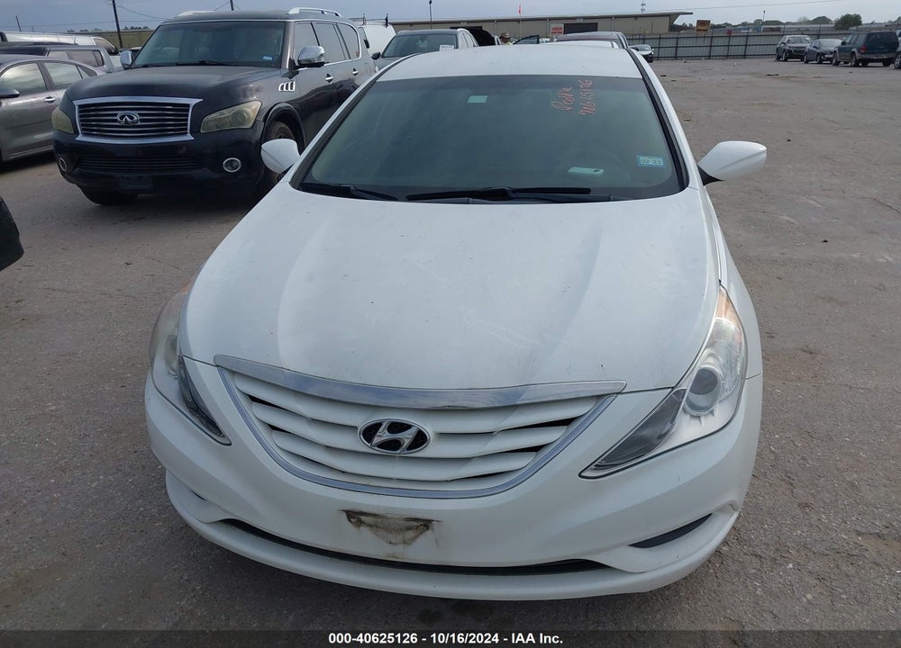2013 HYUNDAI SONATA GLS VIN: 5NPEB4ACXDH676609