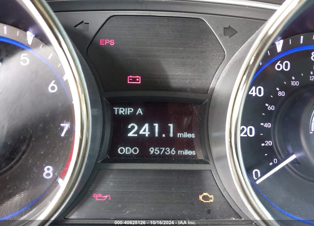 2013 HYUNDAI SONATA GLS VIN: 5NPEB4ACXDH676609
