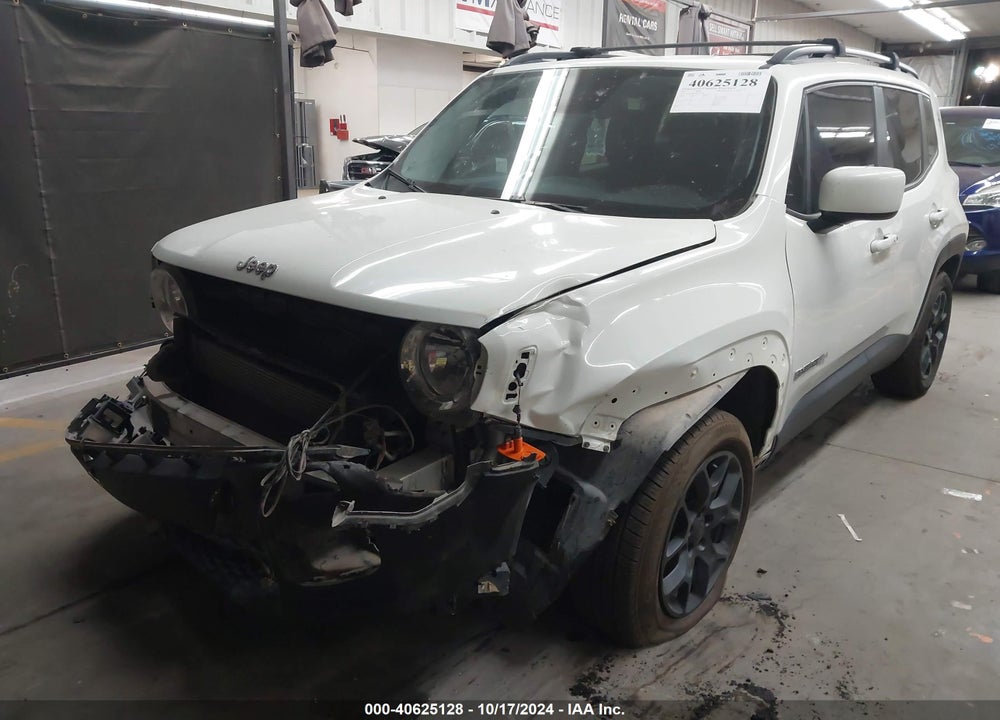 2017 JEEP RENEGADE LATITUDE 4X4 VIN: ZACCJBBB2HPG44593