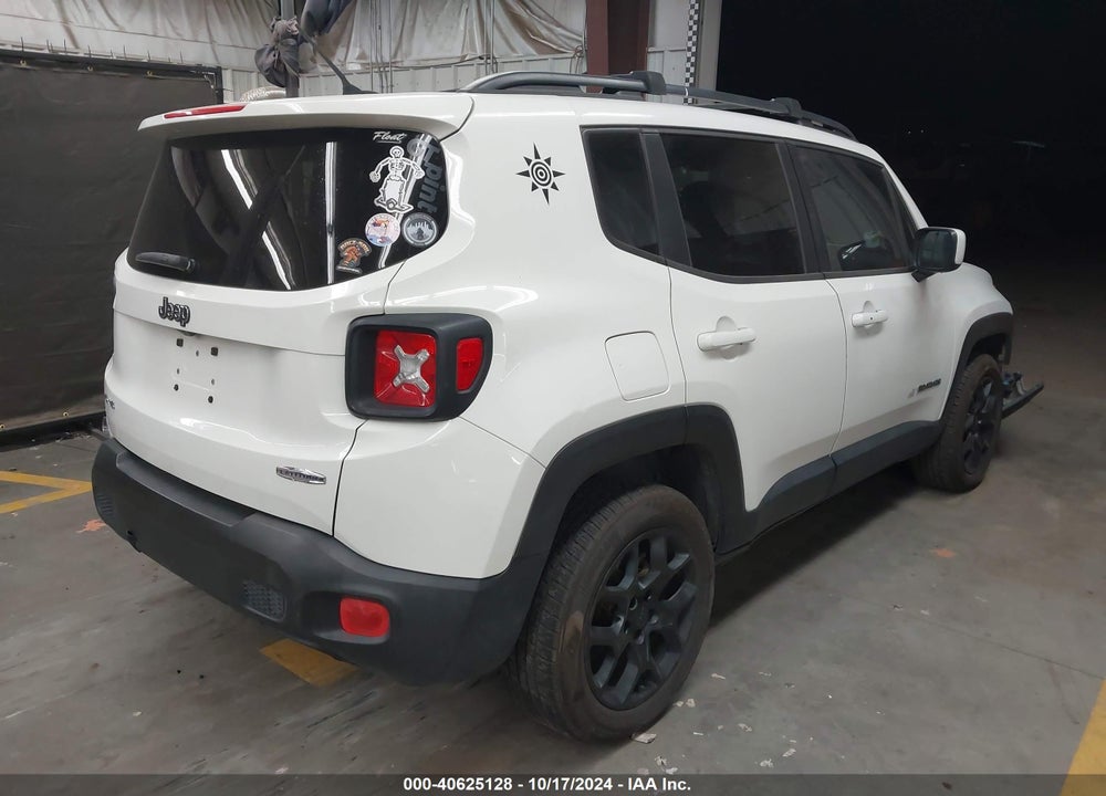 2017 JEEP RENEGADE LATITUDE 4X4 VIN: ZACCJBBB2HPG44593