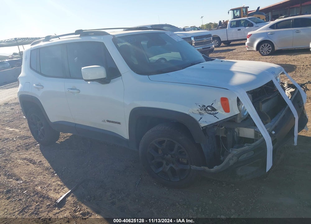 2017 JEEP RENEGADE LATITUDE 4X4 VIN: ZACCJBBB2HPG44593