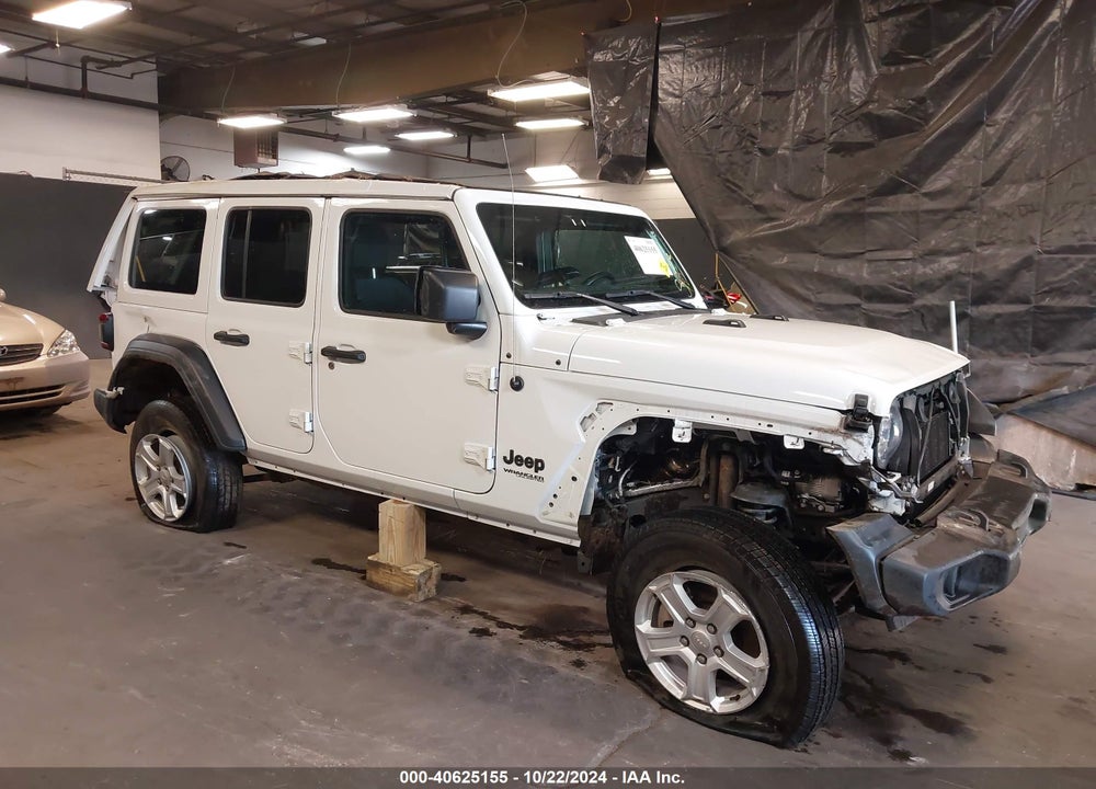 2022 JEEP WRANGLER UNLIMITED SPORT S 4X4 VIN: 1C4HJXDG6NW191007