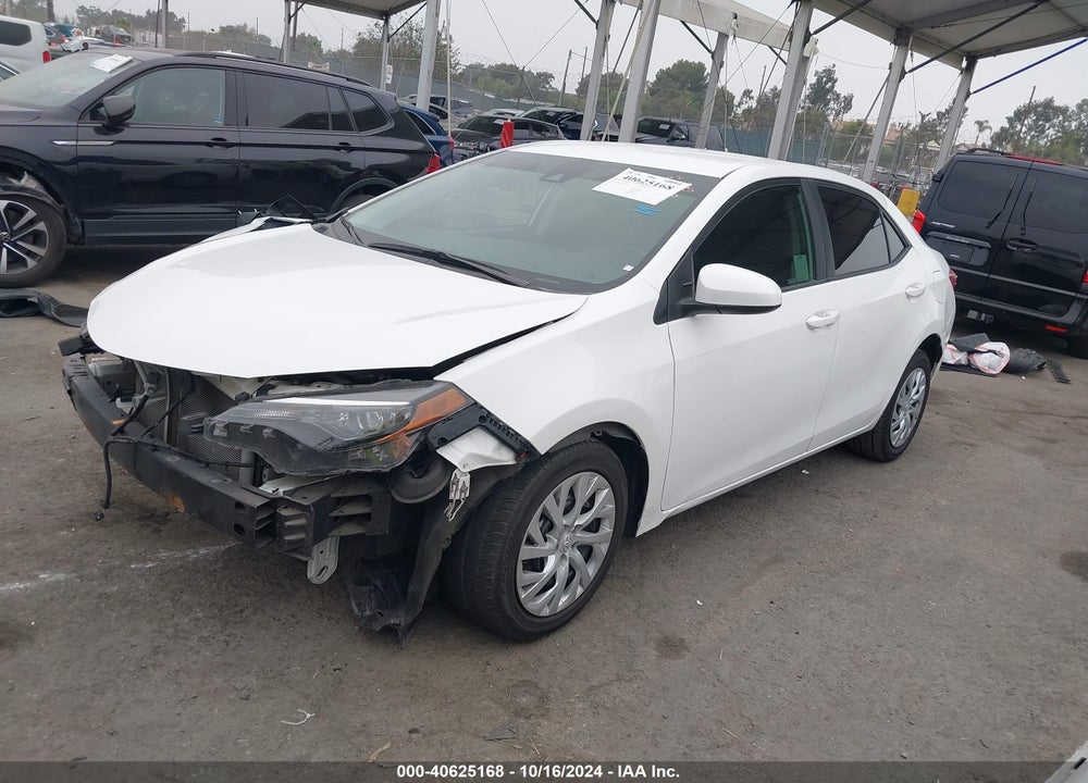 2019 TOYOTA COROLLA LE VIN: 5YFBURHE9KP890167