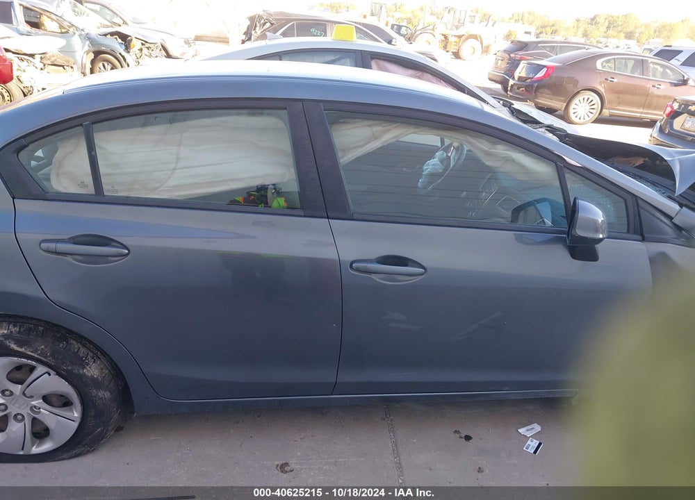2013 HONDA CIVIC VIN: 19XFB2F53DE035406