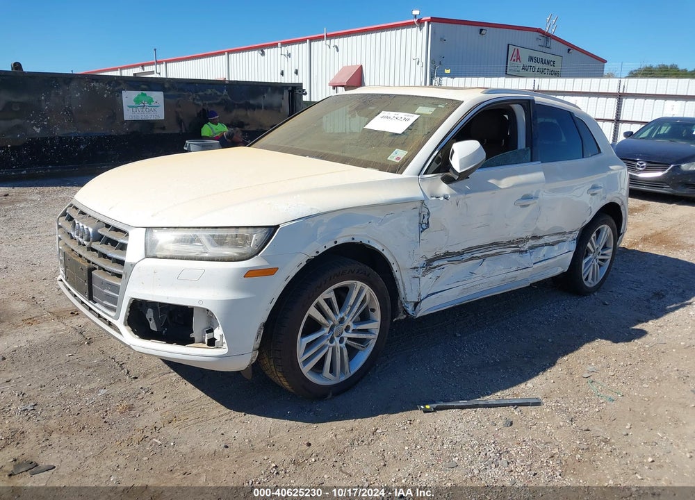 2019 AUDI Q5 45 PREMIUM VIN: WA1BNAFY7K2137046