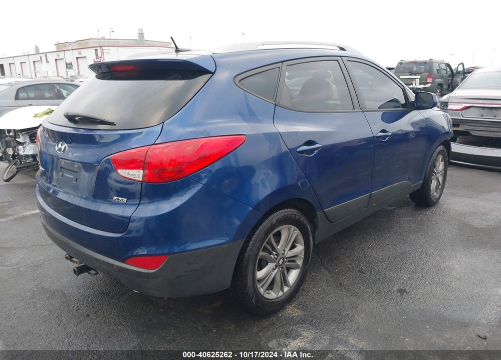 2014 HYUNDAI TUCSON SE VIN: KM8JUCAG5EU846495