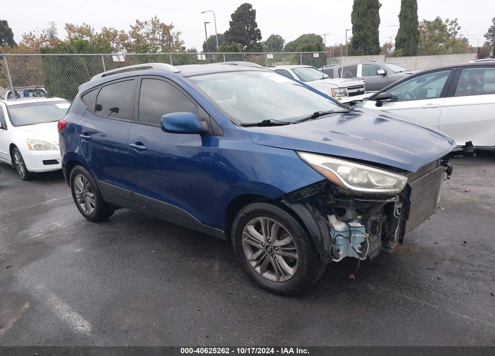 2014 HYUNDAI TUCSON SE VIN: KM8JUCAG5EU846495