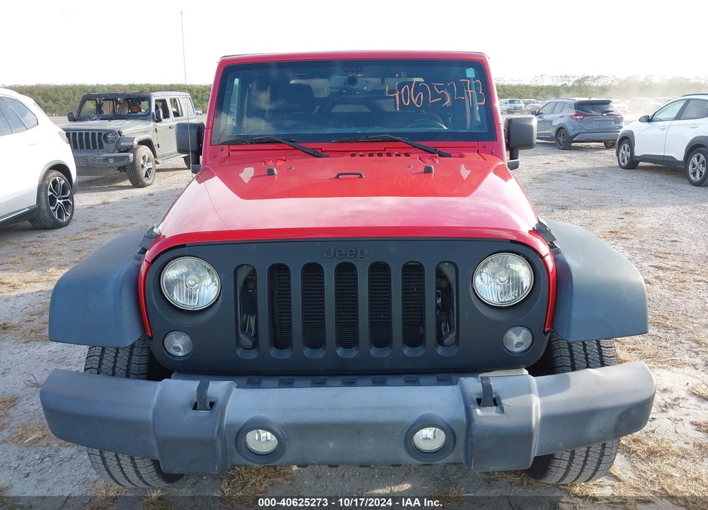 2014 ANGLER JEEP WR SPORT VIN: 1C4AJWAG2EL121697