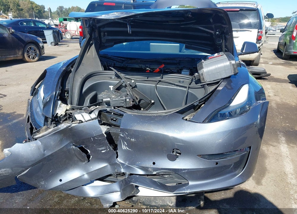 2022 TESLA MODEL 3 LONG RANGE DUAL MOTOR ALL-WHEEL DRIVE VIN: 5YJ3E1EB3NF178170