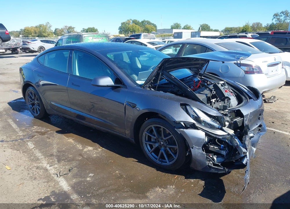 2022 TESLA MODEL 3 LONG RANGE DUAL MOTOR ALL-WHEEL DRIVE VIN: 5YJ3E1EB3NF178170