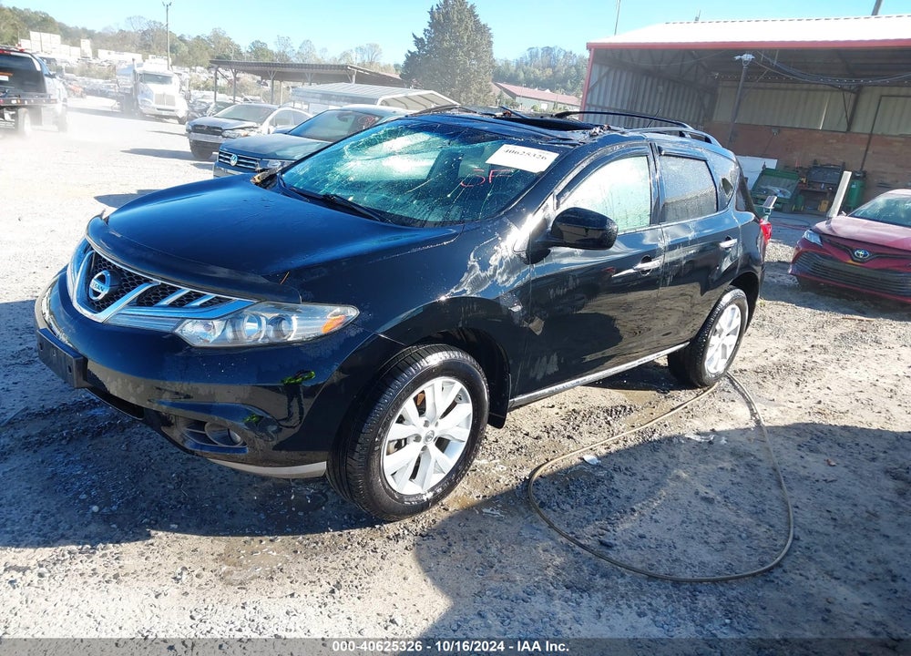 2012 NISSAN MURANO SV VIN: JN8AZ1MW2CW217408