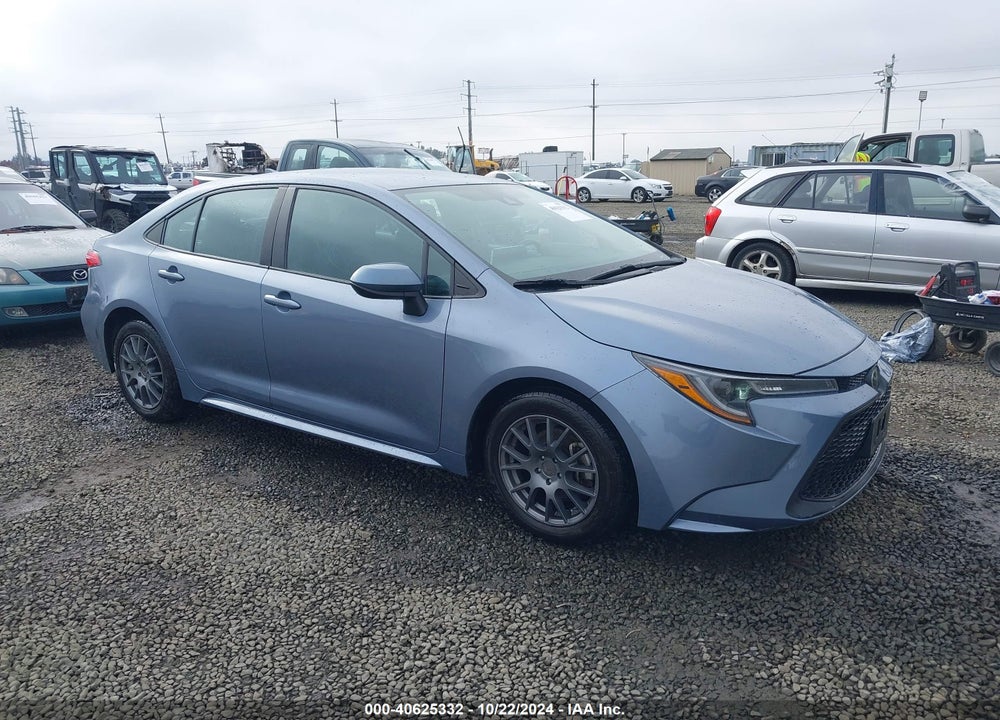 2021 TOYOTA COROLLA LE VIN: 5YFEPMAE1MP208385