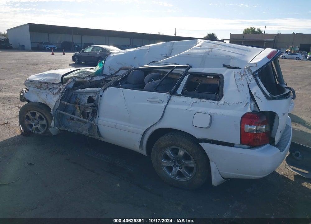 2006 TOYOTA HIGHLANDER V6 VIN: JTEDP21A060097320