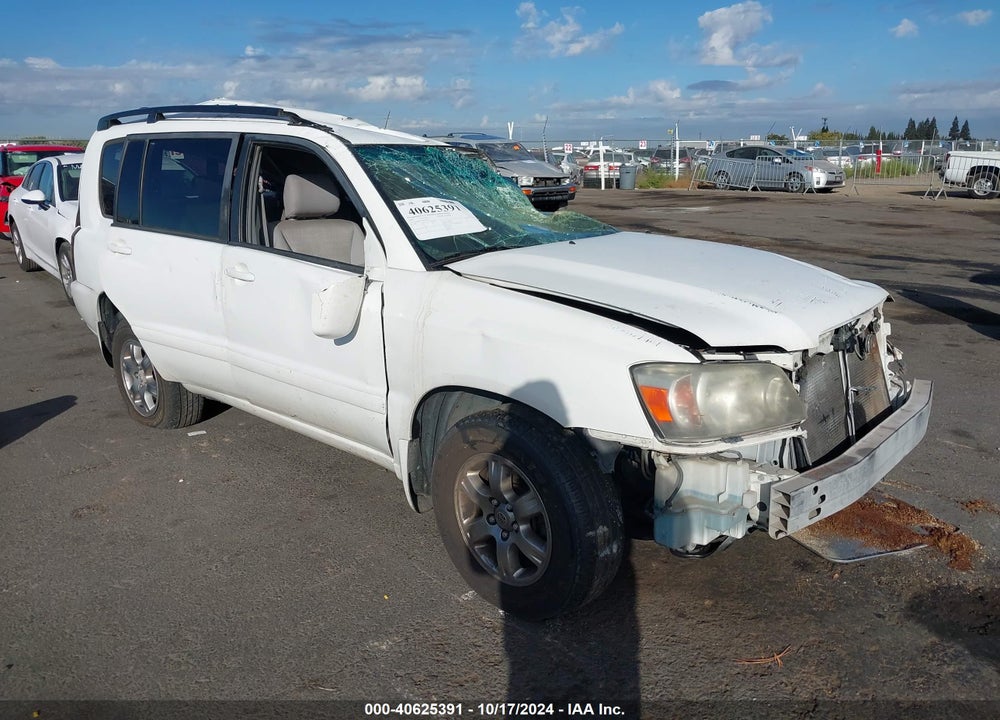 2006 TOYOTA HIGHLANDER V6 VIN: JTEDP21A060097320