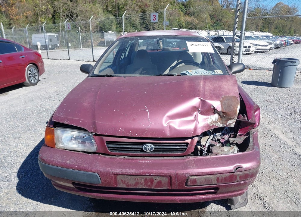 1995 TOYOTA TERCEL DX VIN: JT2EL56E2S7011436