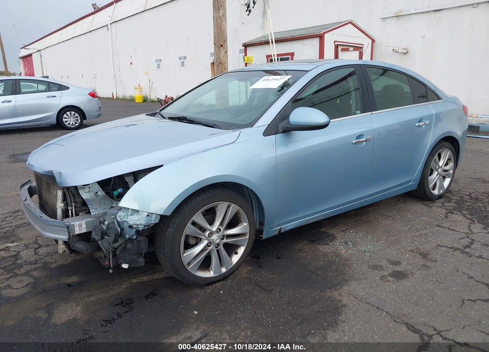 2012 CHEVROLET CRUZE LTZ VIN: 1G1PH5SC0C7224630