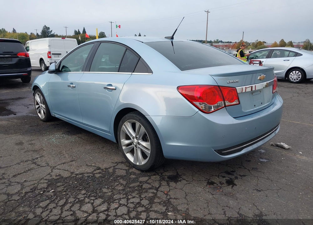 2012 CHEVROLET CRUZE LTZ VIN: 1G1PH5SC0C7224630