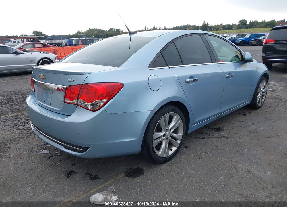 2012 CHEVROLET CRUZE LTZ VIN: 1G1PH5SC0C7224630