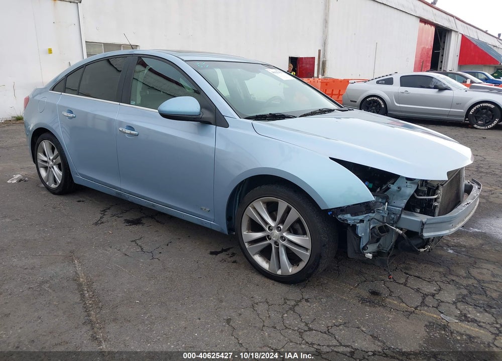 2012 CHEVROLET CRUZE LTZ VIN: 1G1PH5SC0C7224630
