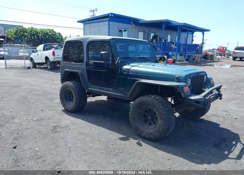 1999 JEEP WRANGLER SPORT VIN: 1J4FY19S3XP436608
