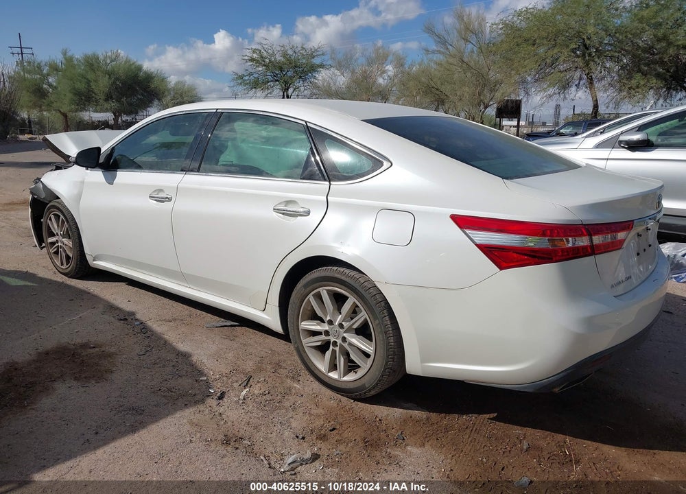 2013 TOYOTA AVALON XLE VIN: 4T1BK1EB0DU027292