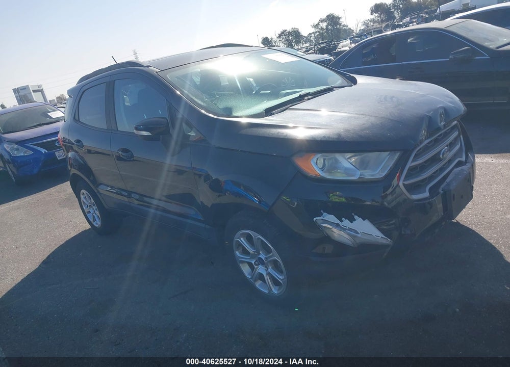 2018 FORD ECOSPORT SE VIN: MAJ3P1TE9JC163886