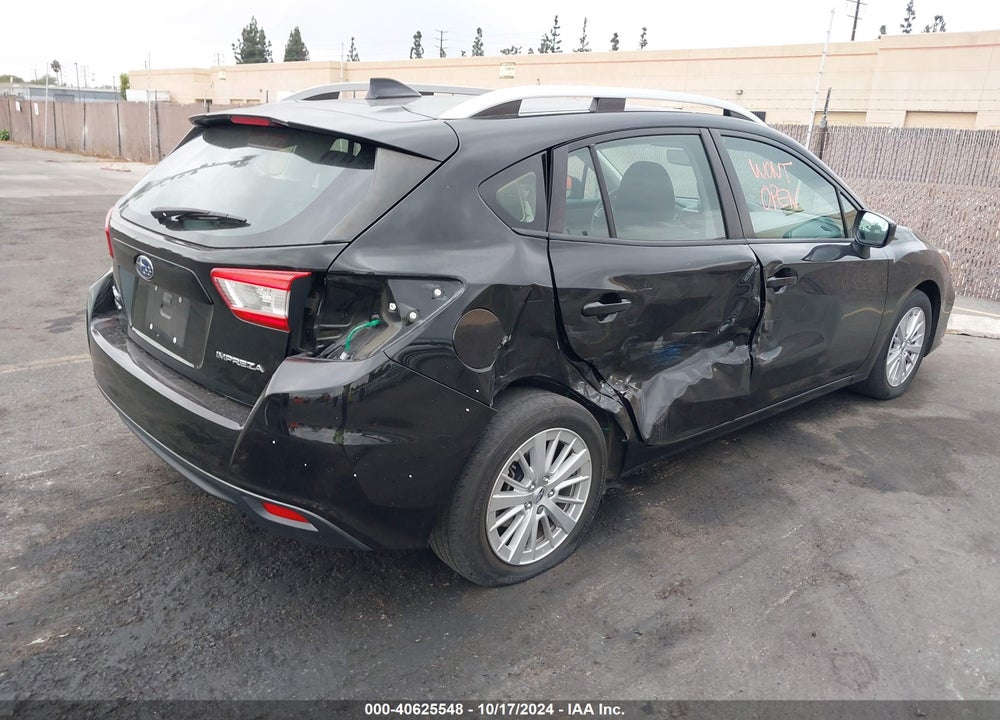 2018 SUBARU IMPREZA 2.0I PREMIUM VIN: 4S3GTAB66J3749060