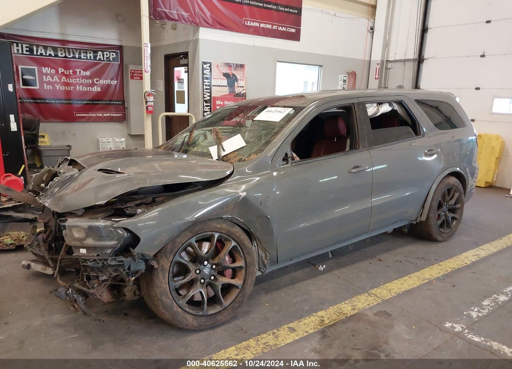 2021 DODGE DURANGO SRT HELLCAT VIN: 1C4SDJH93MC822172