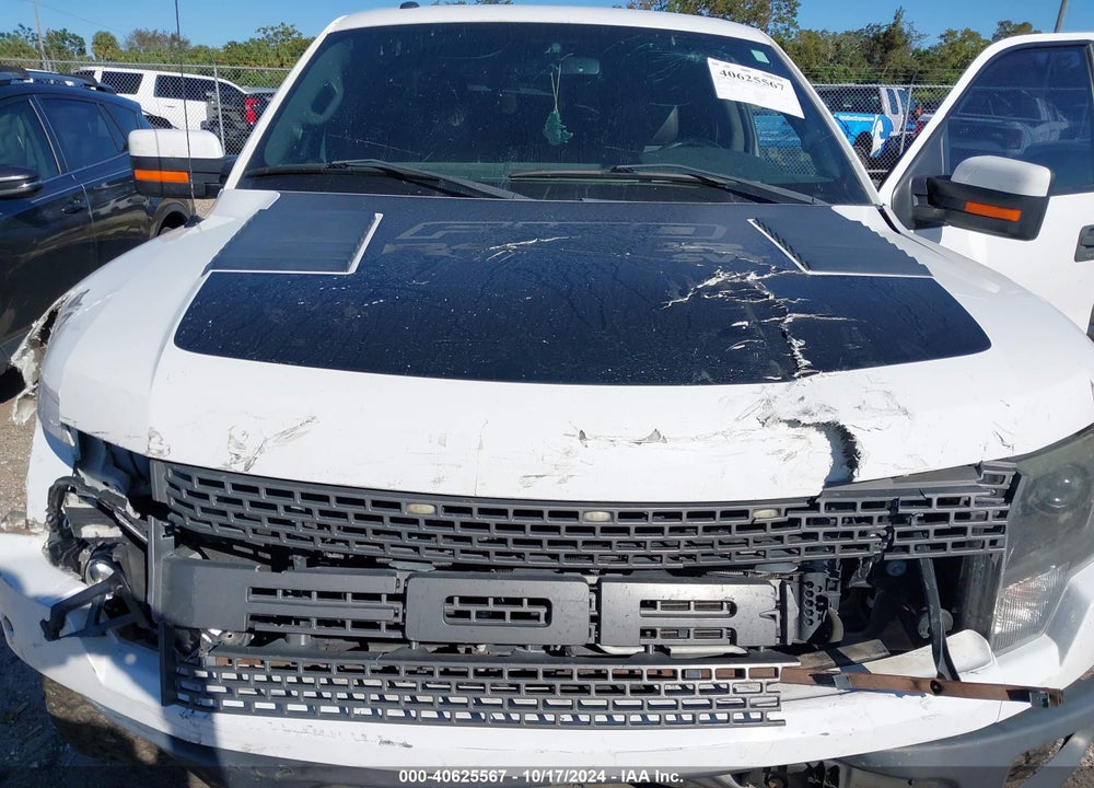 2014 FORD F-150 SVT RAPTOR VIN: 1FTFW1R66EFB07287