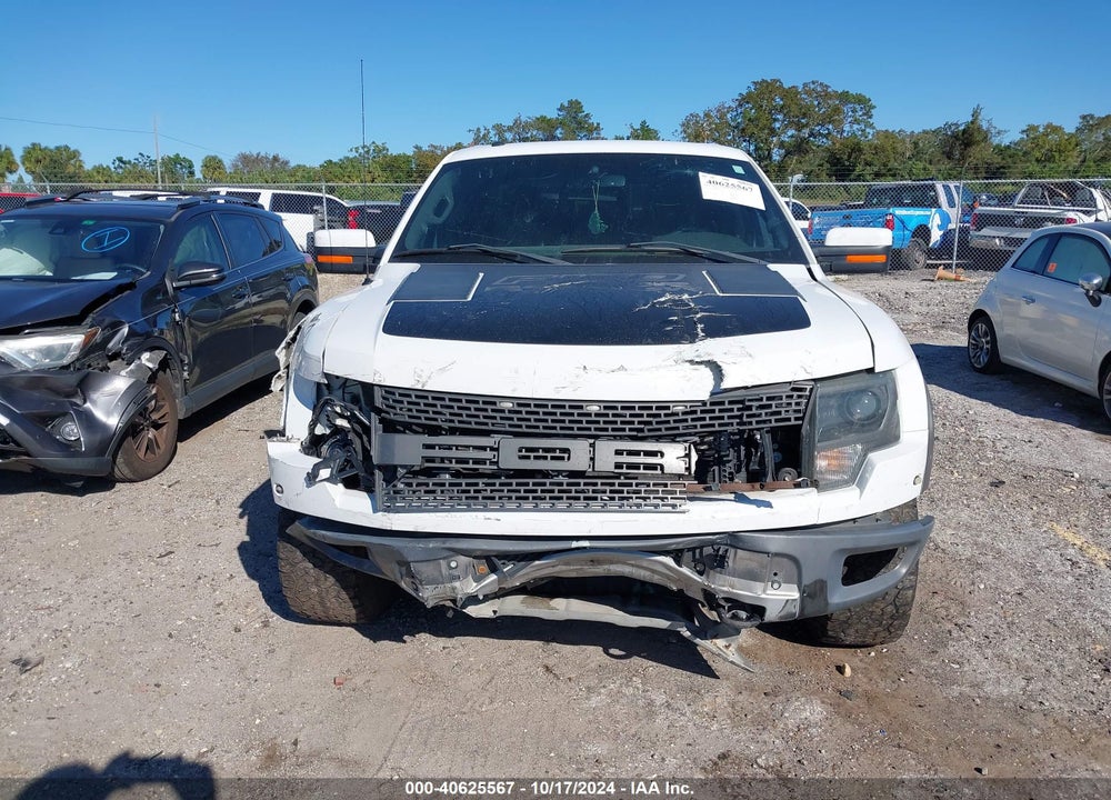 2014 FORD F-150 SVT RAPTOR VIN: 1FTFW1R66EFB07287