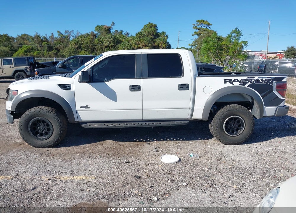 2014 FORD F-150 SVT RAPTOR VIN: 1FTFW1R66EFB07287