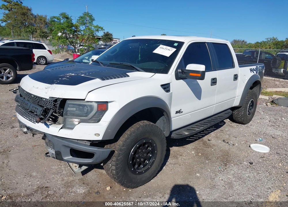 2014 FORD F-150 SVT RAPTOR VIN: 1FTFW1R66EFB07287