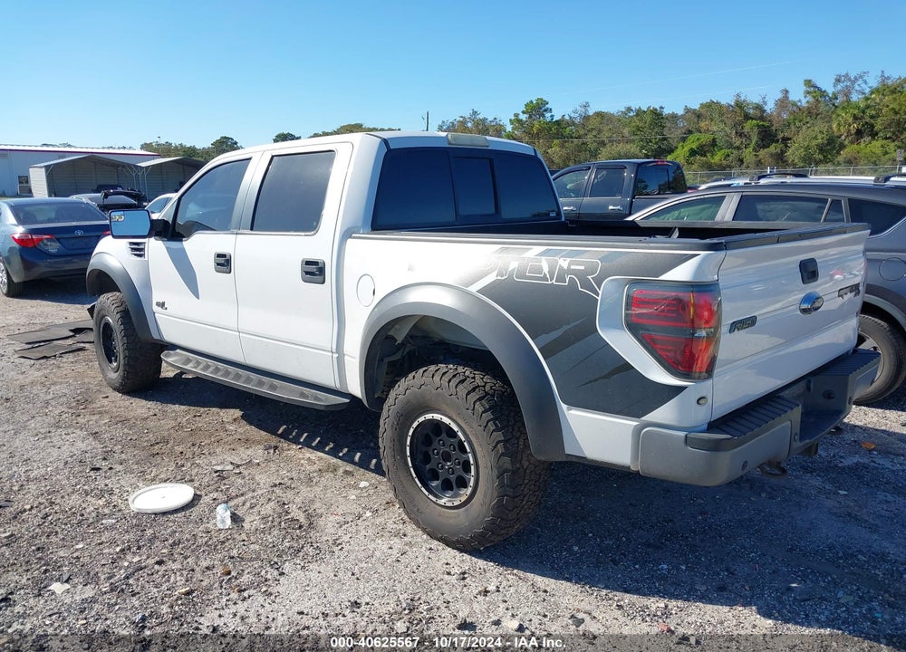2014 FORD F-150 SVT RAPTOR VIN: 1FTFW1R66EFB07287