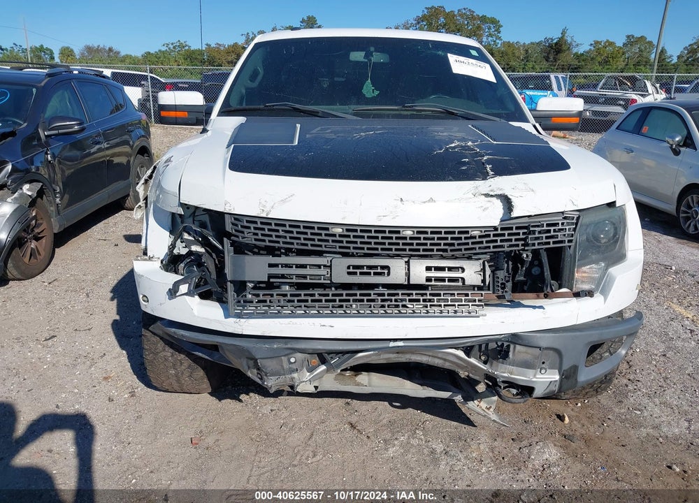 2014 FORD F-150 SVT RAPTOR VIN: 1FTFW1R66EFB07287
