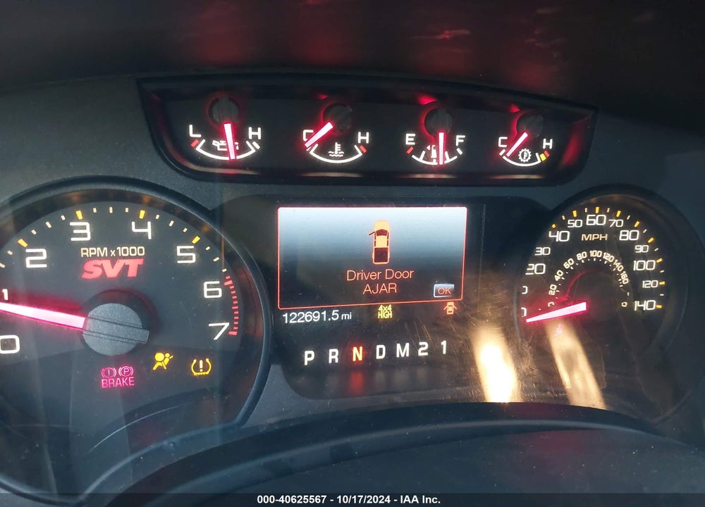 2014 FORD F-150 SVT RAPTOR VIN: 1FTFW1R66EFB07287