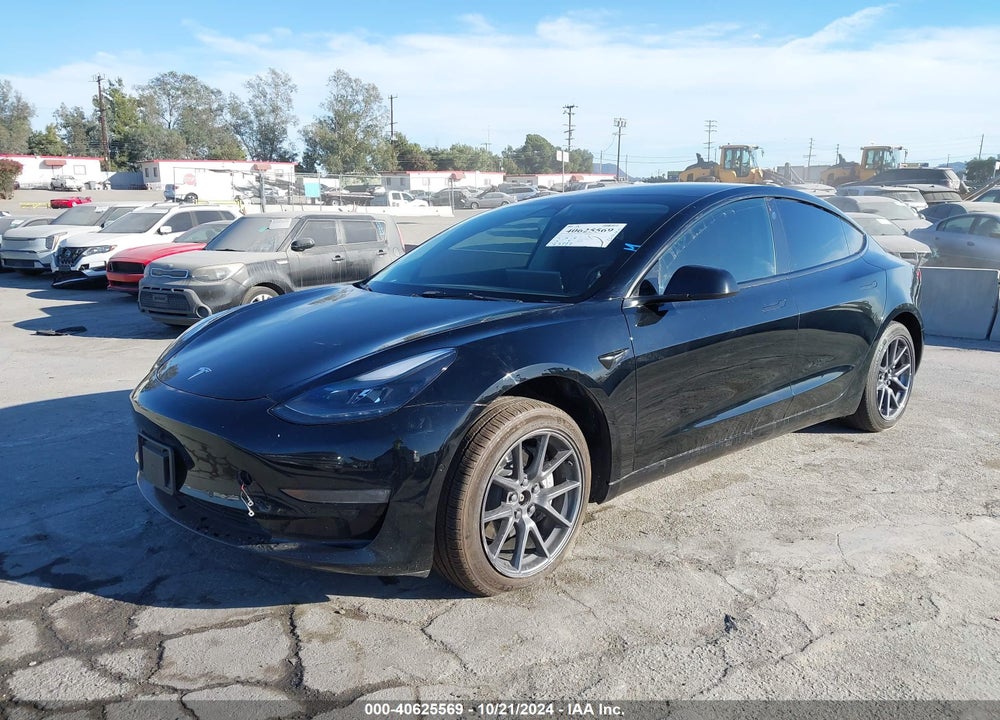 2022 TESLA MODEL 3 LONG RANGE DUAL MOTOR ALL-WHEEL DRIVE VIN: 5YJ3E1EB9NF143293
