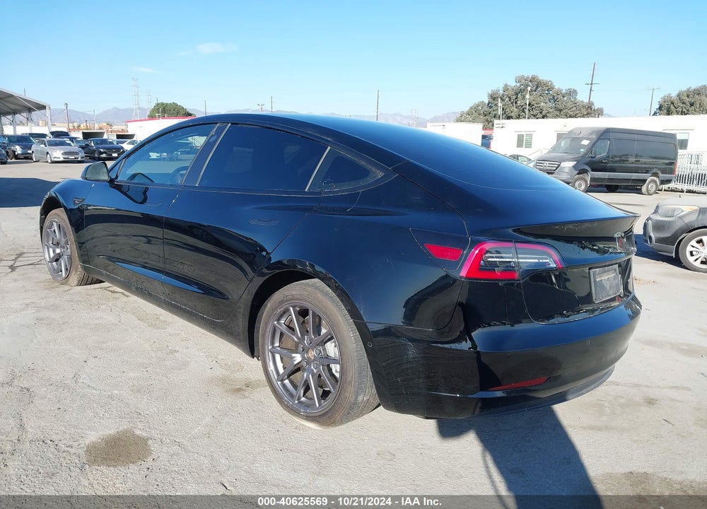2022 TESLA MODEL 3 LONG RANGE DUAL MOTOR ALL-WHEEL DRIVE VIN: 5YJ3E1EB9NF143293