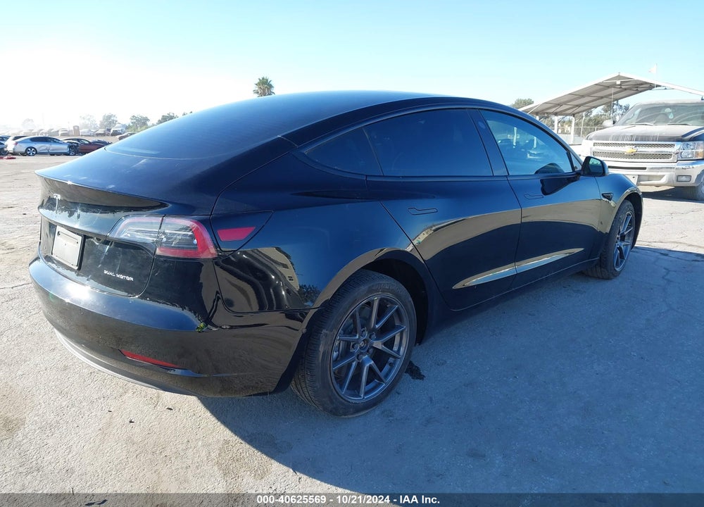 2022 TESLA MODEL 3 LONG RANGE DUAL MOTOR ALL-WHEEL DRIVE VIN: 5YJ3E1EB9NF143293