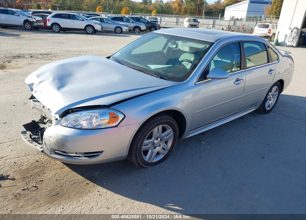 2012 CHEVROLET IMPALA LT VIN: 2G1WG5E37C1297260
