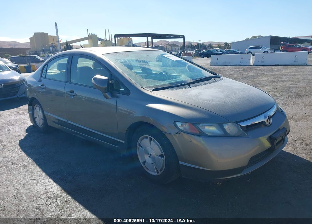 2007 HONDA CIVIC HYBRID VIN: JHMFA36297S032153